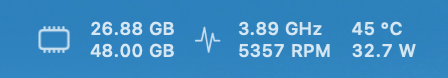 FilePilot Stats — Menu bar