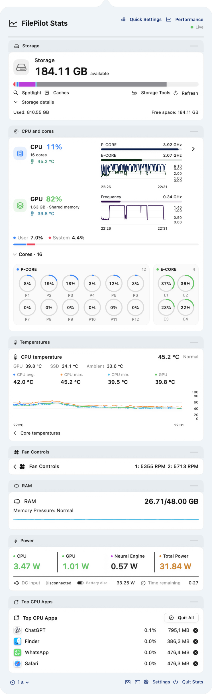 Ram In Css FilePilot — Local AI and smart file tools for your Mac